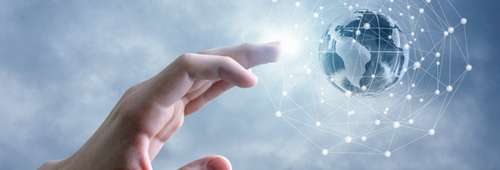 Conectamos você ao mundo com a moderna tecnologia de comunicação.